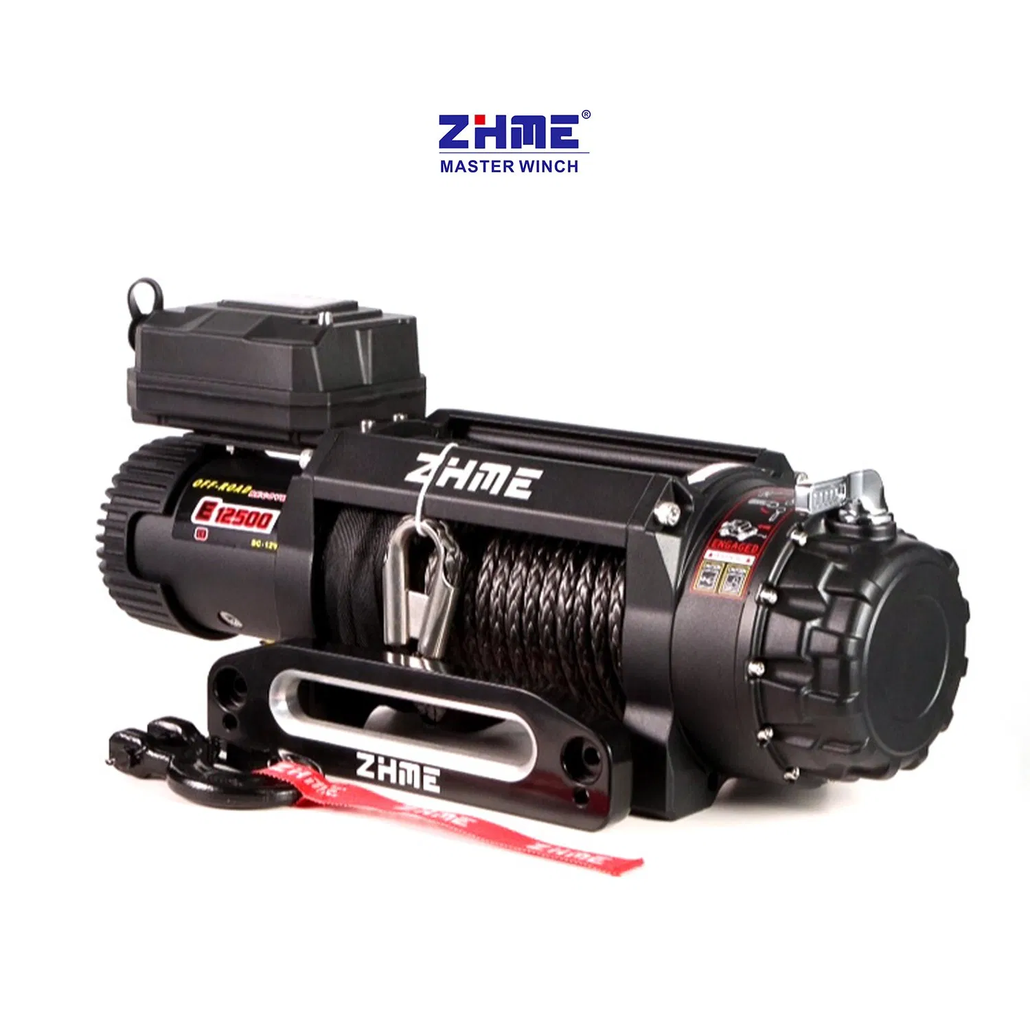 12500lbs Electric Winch with IP68 Rating, Premium Offroad Winch for Truck Jeep Recovery