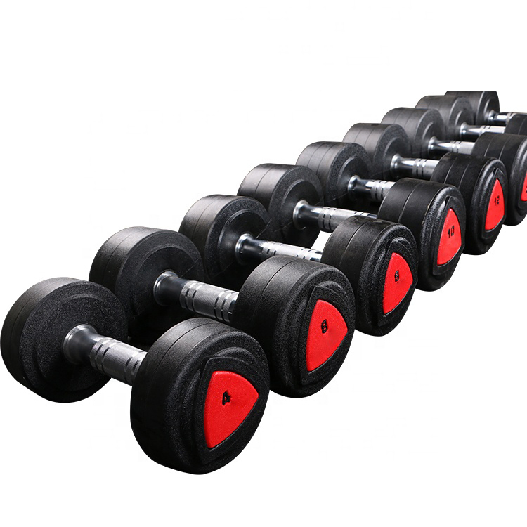 Factory Price High Quality Gym Accessories PU Dumbbell Free Weight