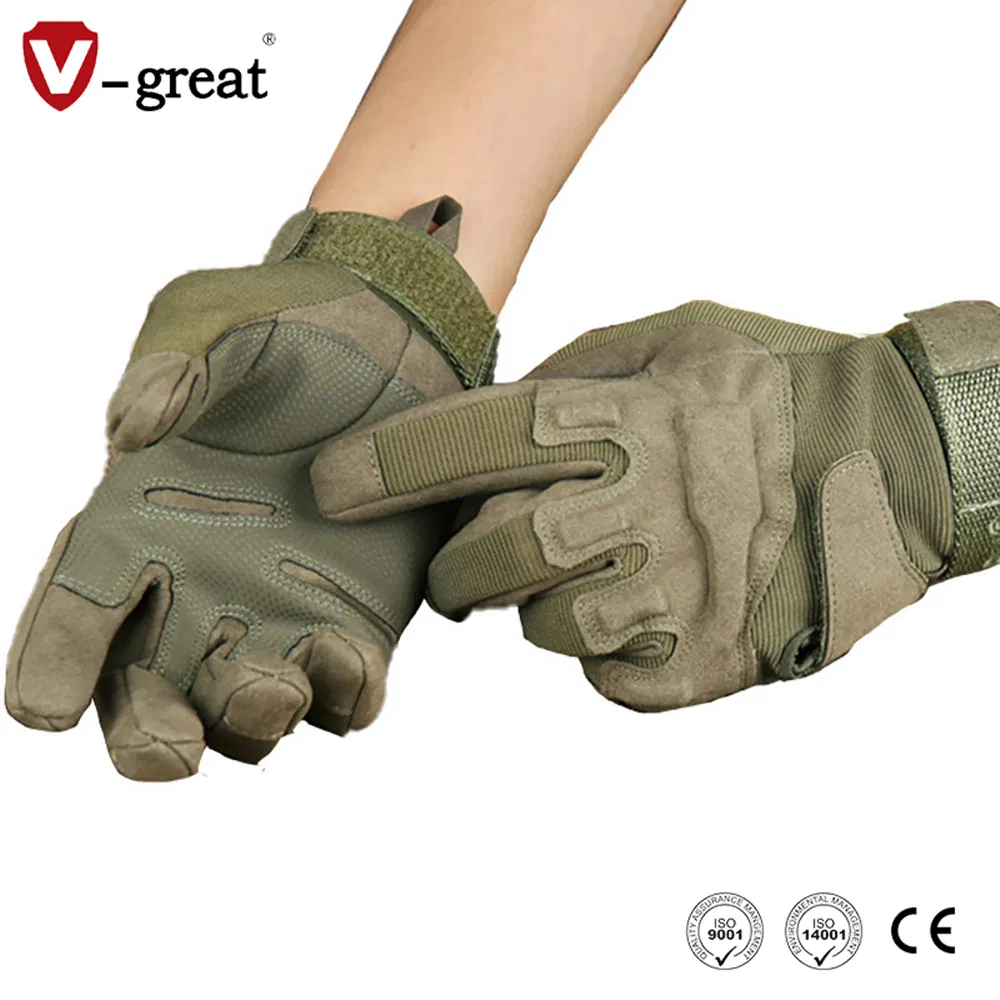 Outdoor Tactical Motorcycle Hunting Training Full Finger Sports Tactical Combat Gloves