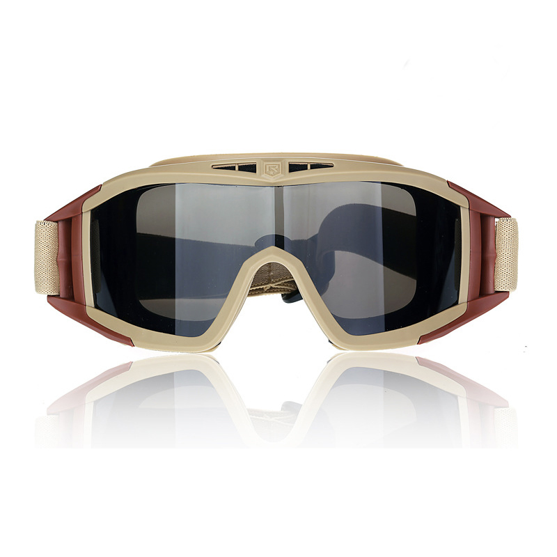 Mli 32432A 4.0mm CE Certification Driving Tactical Style Sun Glasses Hunting Sport Combat Style Goggles