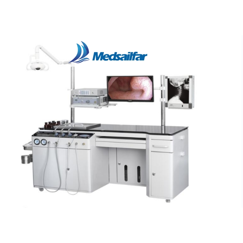 Endoscope Camera Examination Ent Workstation Diagnostic Treatment Unit for Hospital