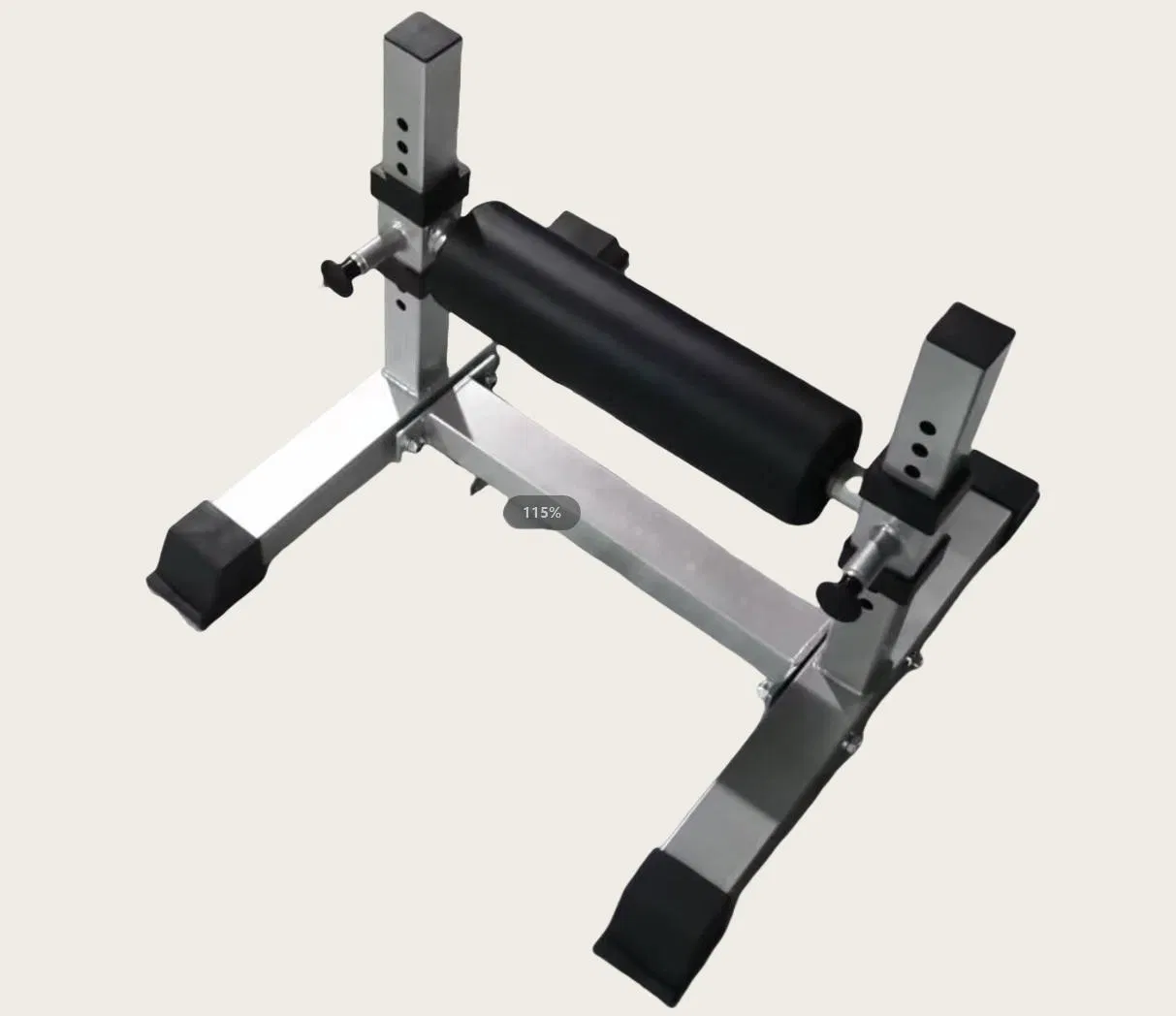 Bulgarian Split Squat Stand- Adjustable Single Leg Squat Stand- Standing Workout, Ultimate Strength Single Leg Squat Roller Bodyweight and Dumbbell Use- Lower B