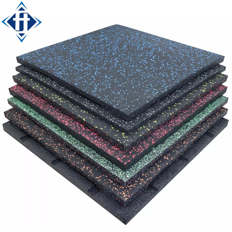 High Density EPDM Rubber Home Gym Flooring