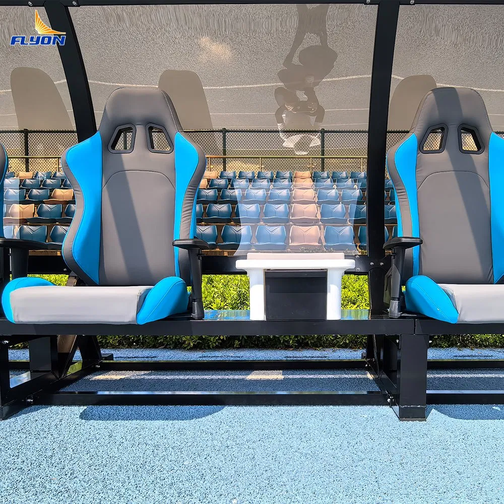 Portable Sheltered Bench for Sports Training and Match Sidelines