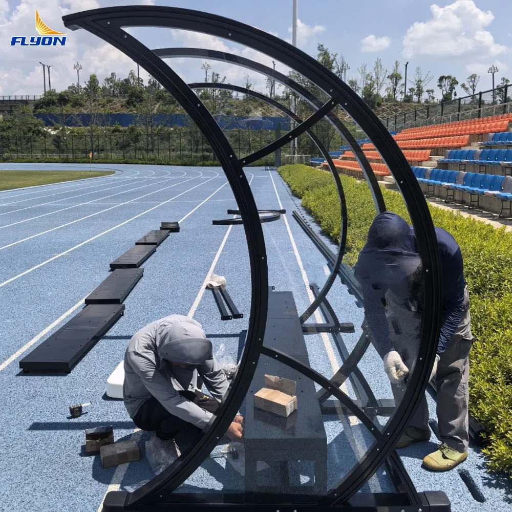 Portable Sheltered Bench for Sports Training and Match Sidelines