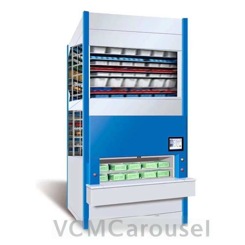 Vertical Carousel Storage Solutions Automated Warehouse with Customization Options