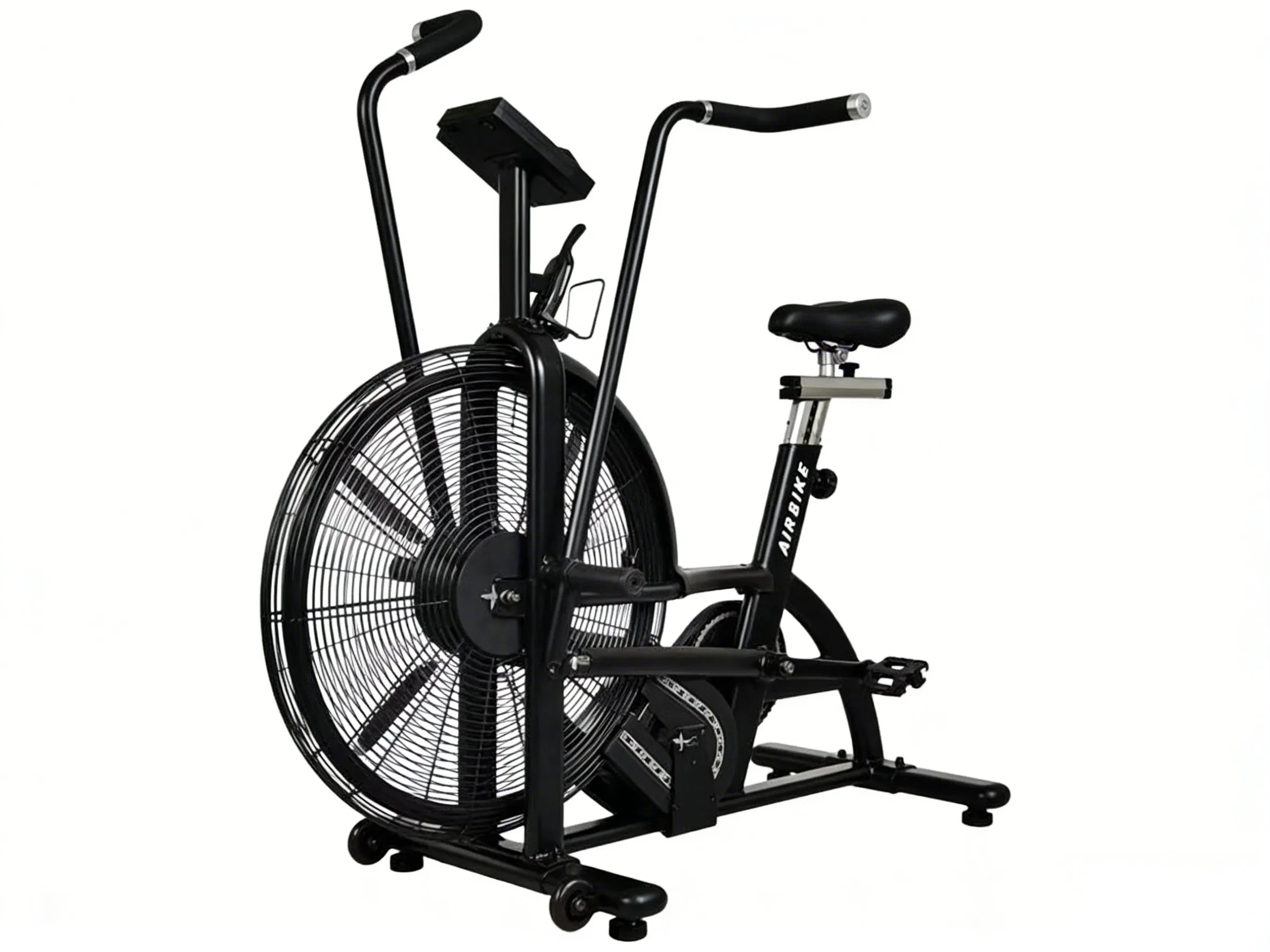 Smart-Connected Aerobic Exercise Fitness Gym Equipment Tech-Enabled Air Bike Spinning Bike