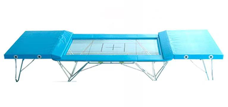 Kids Fitness Equipment Rectangular Trampoline Gymnastics Jumping Trampoline Outdoor for Park/Backyard Gymnastic Equipment