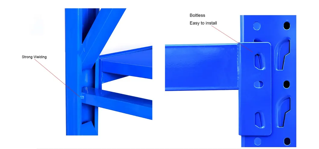 Detailed Storage Rack View