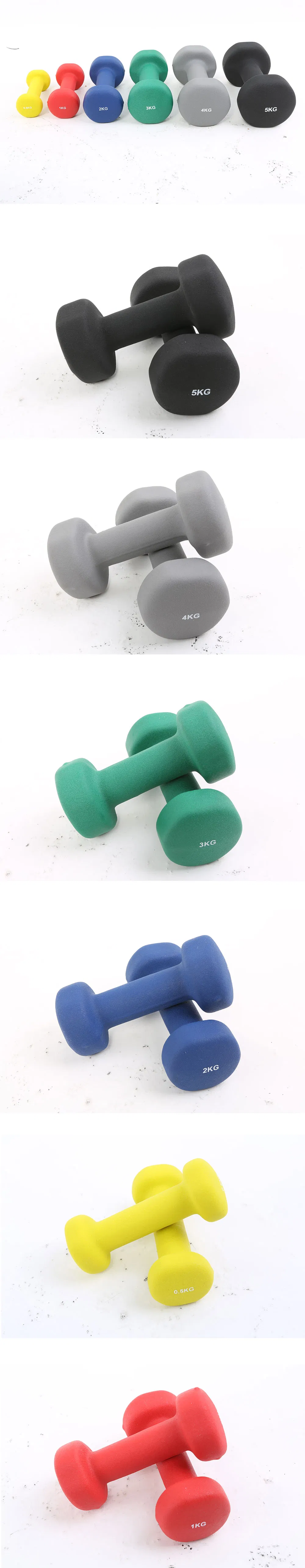 Neoprene Dumbbells Detail