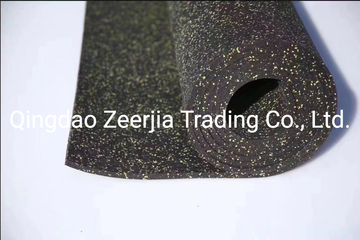 10mm Thick Rubber Gym Floor Mat/Commercial Rubber Floor Mat/Premium Rubber Gym Mat Flooring, Home Fitness Rubber Flooring for Crossfit