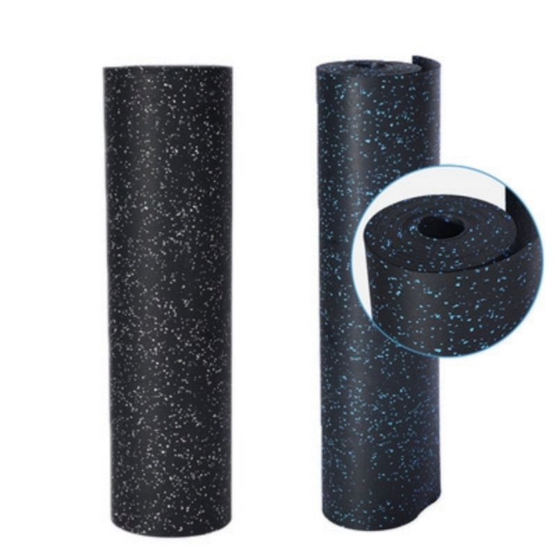 Anti-Slip Indoor Rubber Floor Shock Absorber Home Gym Mat Roll