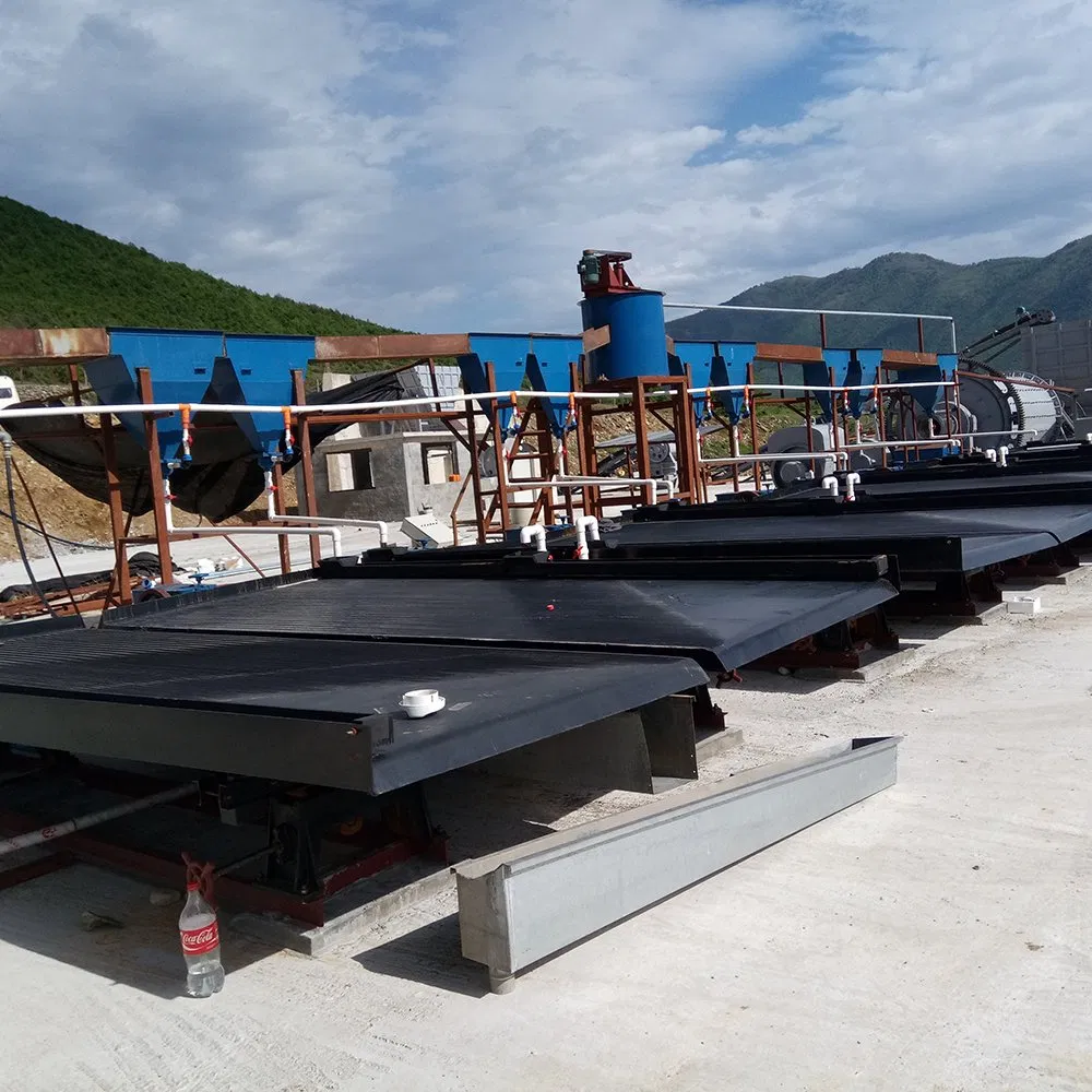 Factory Price Gold Turnkey Solutions Gold Recovery Concentrate Beneficiation Process Gravity Separator Alluvial Placer Gold Mining Ore Washing Processing Plant