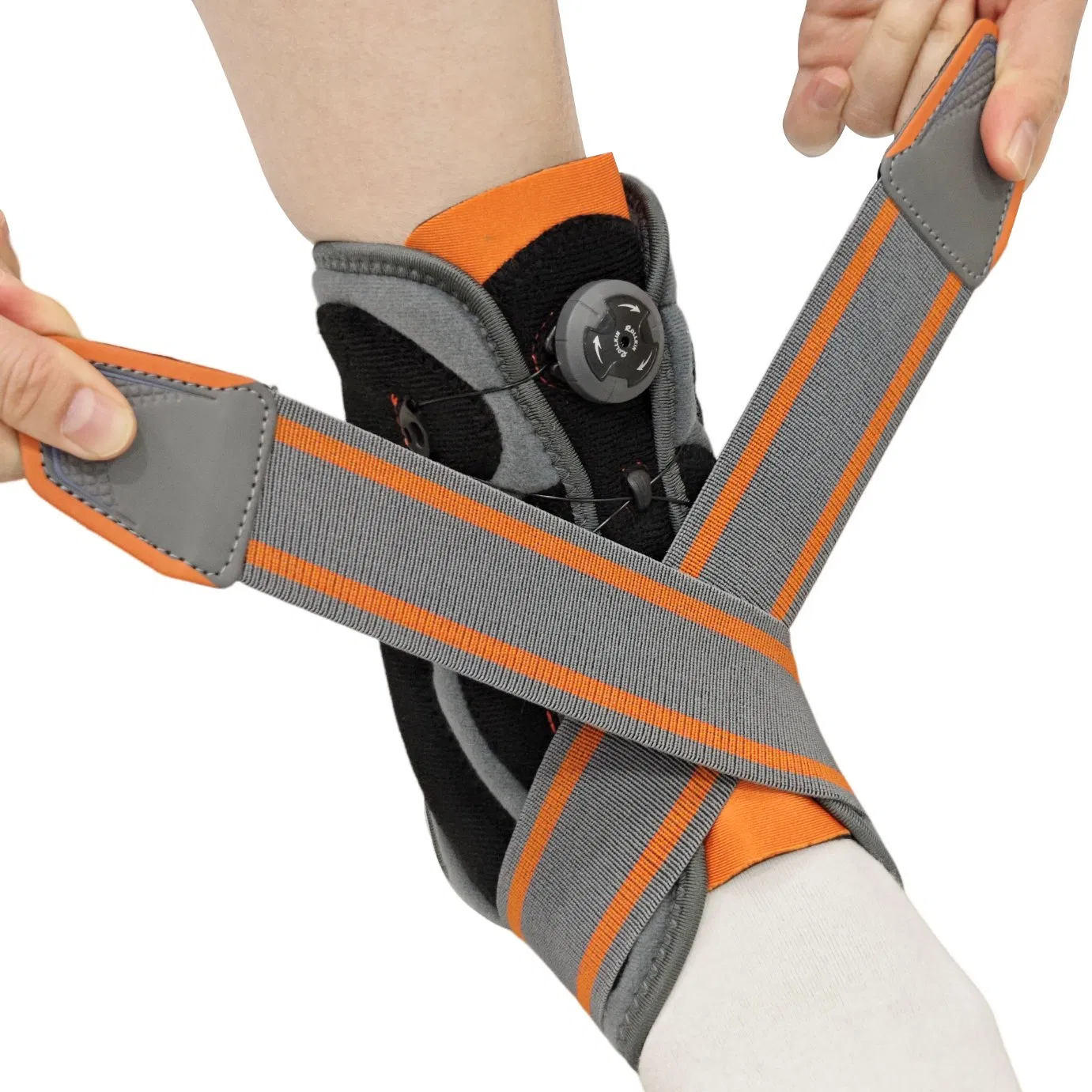 Ankle Brace Breathable Adjustable Compression Ankle Support Wrap for Foot Recovery