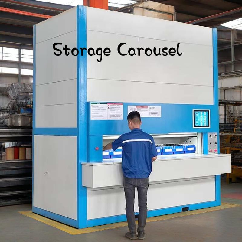 Vertical Carousel Storage Solutions Automated Warehouse with Customization Options