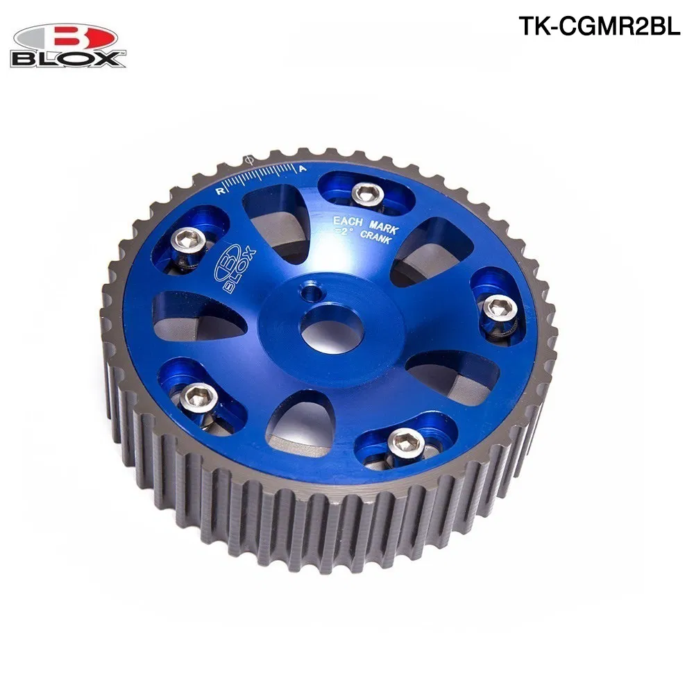2PCS Blox Adjustable Aluminium Camshaft Cam Gear for Toyota Celica/Mr2/3s-Gte Tk-Cgmr2bl