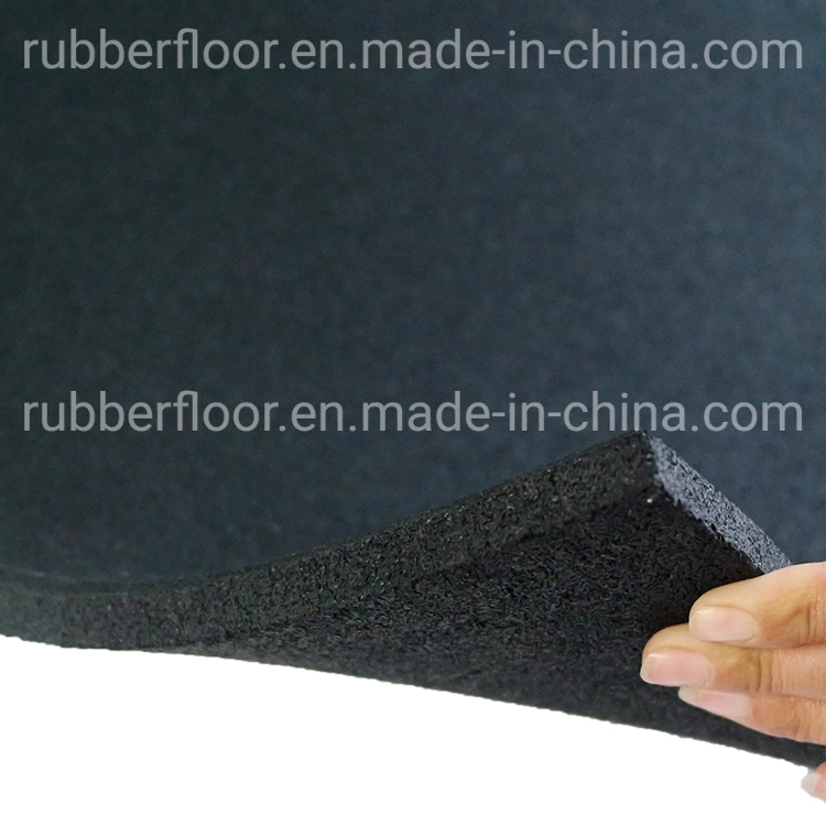 China Manufacture Wholesale Rubber Floor Mat, Premium Commercial Rubber Gym Flooring Mat, Discount Price Home Rubber Gym Tiles Floor for Crossfit Fitness