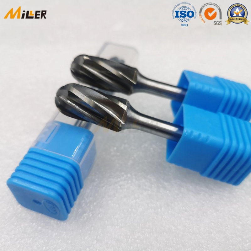 Factory Hot Sale High Wear Resistance Tungsten Carbide Rotary File Burr Bits with 1/4″ 6mm Shank Aluminum Cut Applied on Electrically Powered Tool