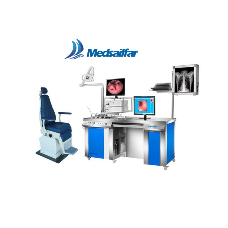 Endoscope Camera Examination Ent Workstation Diagnostic Treatment Unit for Hospital
