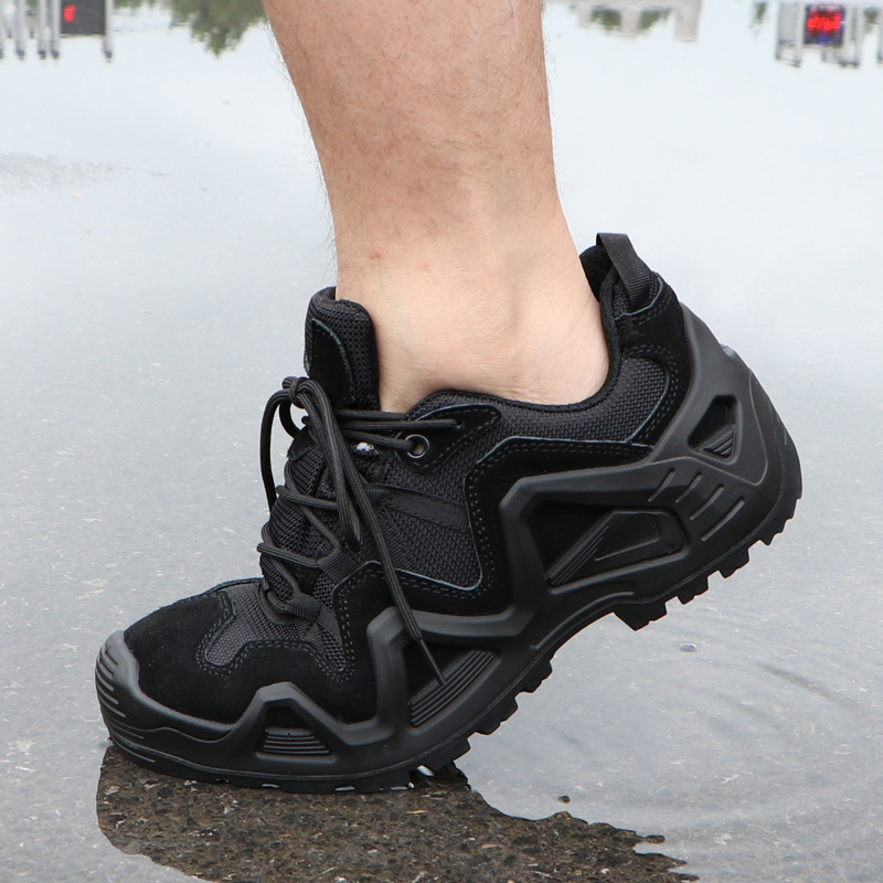 Outdoor Boots, Sports Tactical Boots, Special Forces Combat Boots, Low Top Desert Tactical Boots, Waterproof Mountaineering Shoes