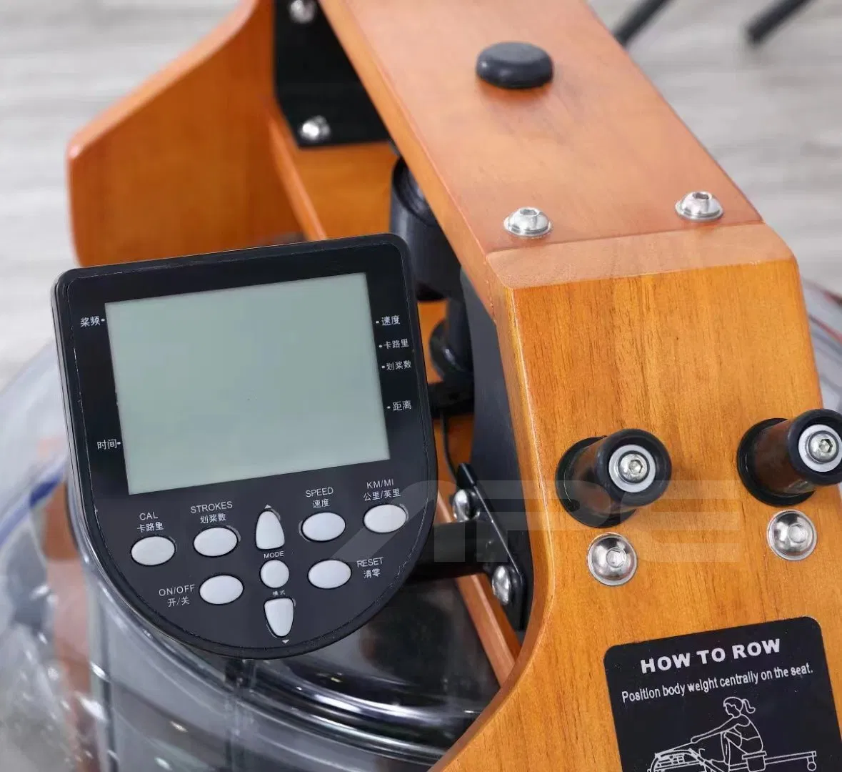 Ape Gym Fitness Rowing Cardio Water Rowing Machine Fitness Equipment