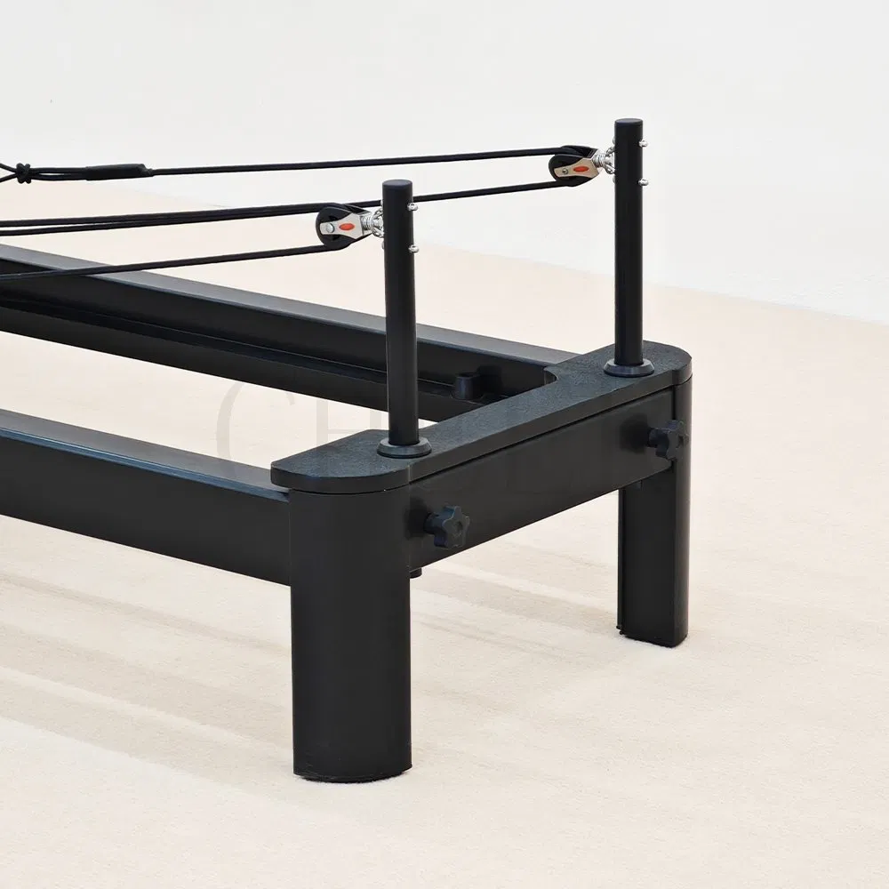 Cheer Direct Manufacturing White Aluminum Reformer Machine Studio Use Durable Pilates Reformer Machine Core Bed Yoga