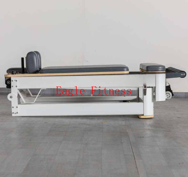 Professional Wholesale Foldable Portable Fitness Aluminium Wood Pilates Reformer