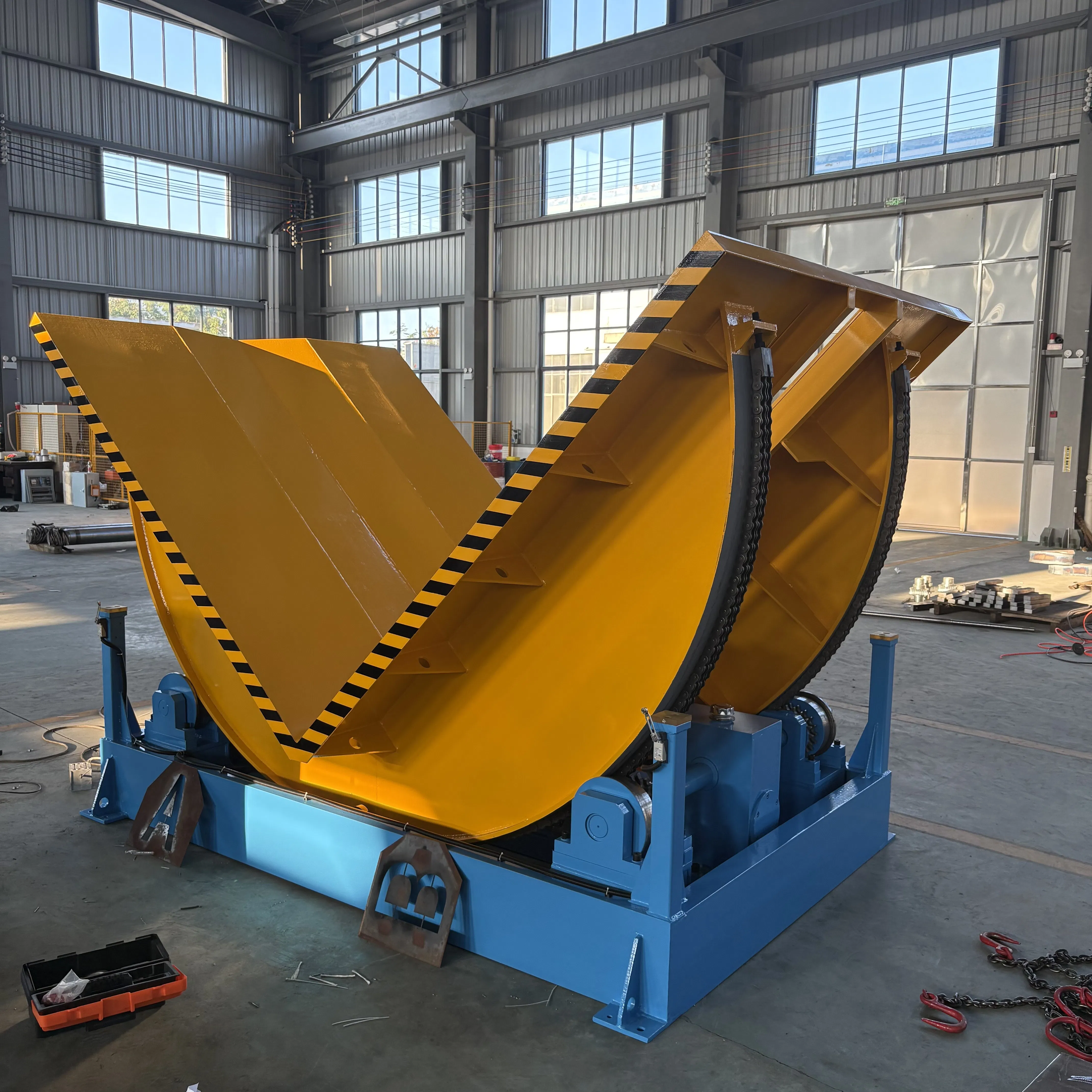 90 Degree High Efficiency Single Flip Cycle 100-150 Units/Hour