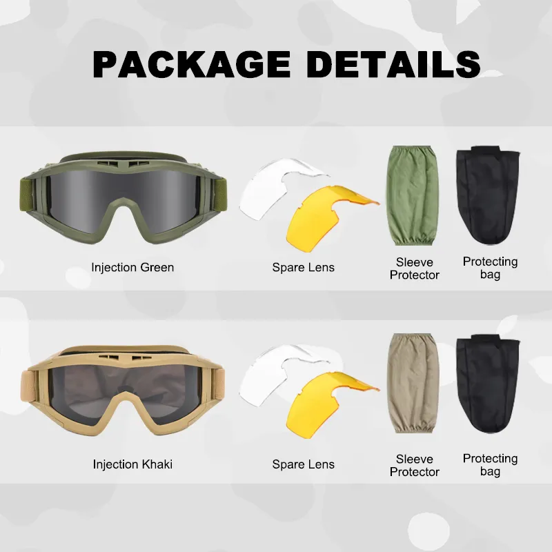 Tactical Goggles Detail 2