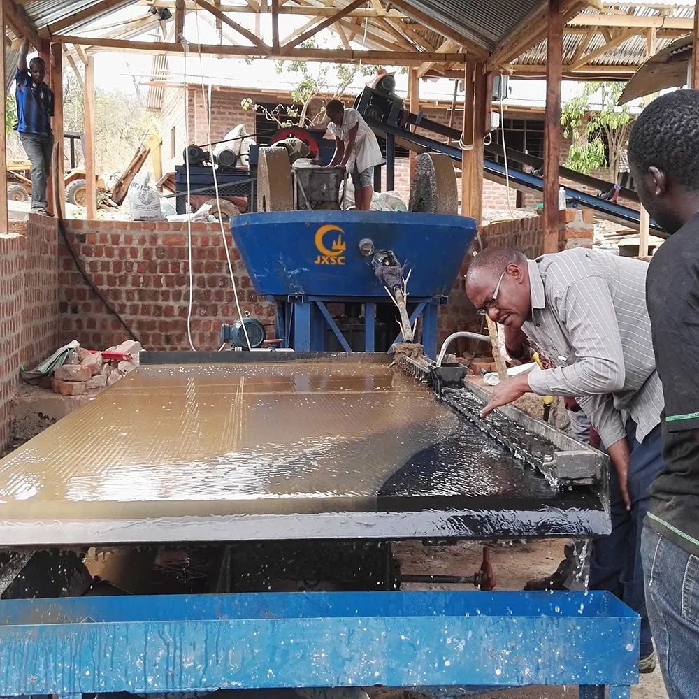 Factory Price Gold Turnkey Solutions Gold Recovery Concentrate Beneficiation Process Gravity Separator Alluvial Placer Gold Mining Ore Washing Processing Plant