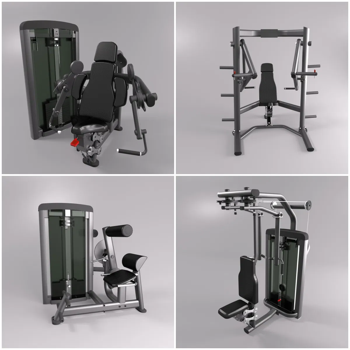 Durable DIP Chin Pin Loaded Fitness Machine Integrated Multi-Grip Handles for Functional Training and Bodyweight Progression