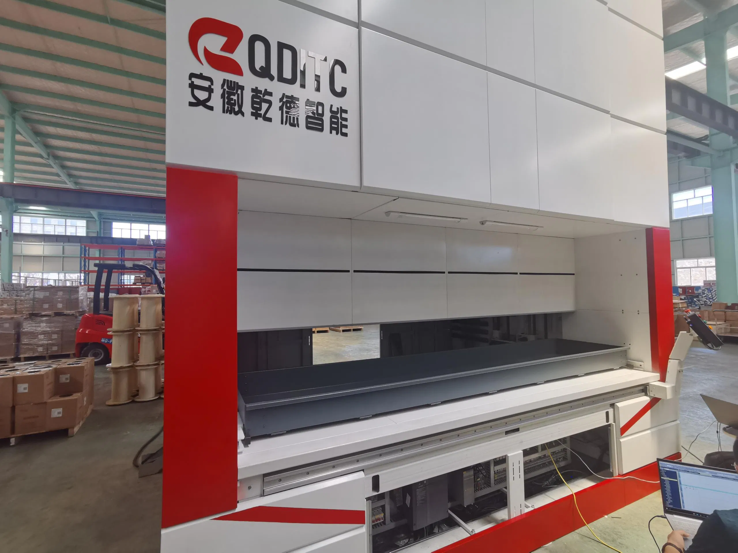 Vertical Lifting Storage Rack Industrial Material Storage Parts Storage Efficient Warehouse Solution Industrial Conveyor System Stocking Machinery