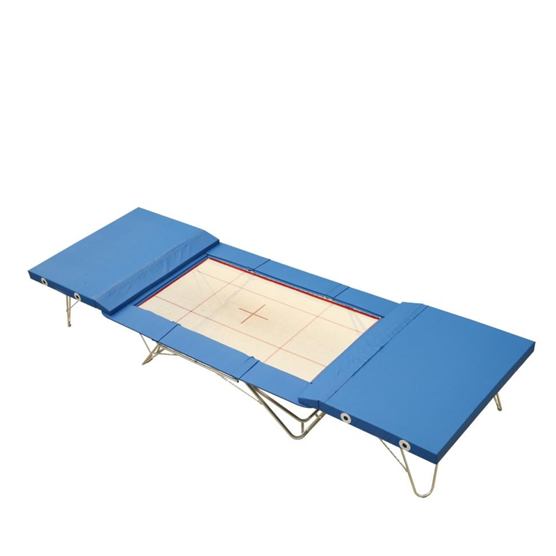 Kids Fitness Equipment Rectangular Trampoline Gymnastics Jumping Trampoline Outdoor for Park/Backyard Gymnastic Equipment