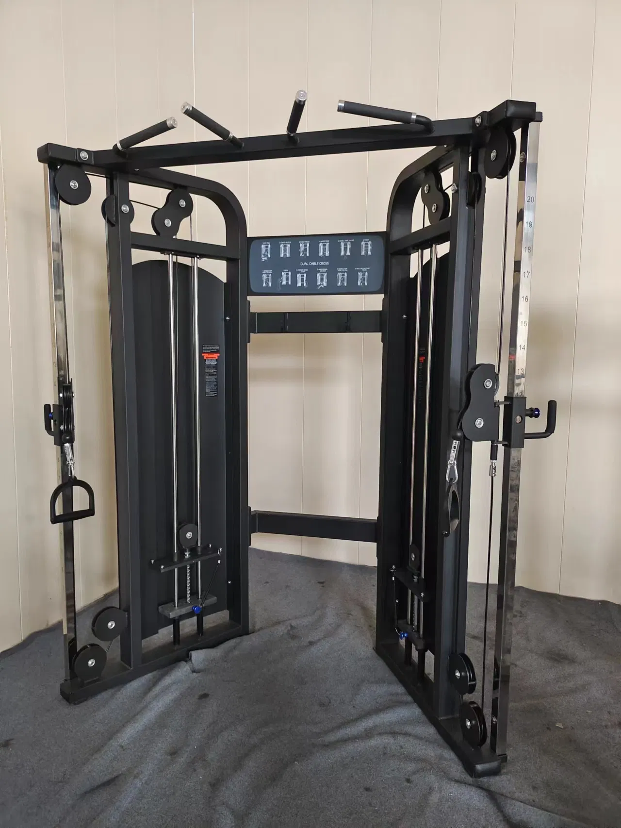 Fitness Equipment Bodybuilding Exercise Pin Loaded Strength Machine Functional Trainer DAP