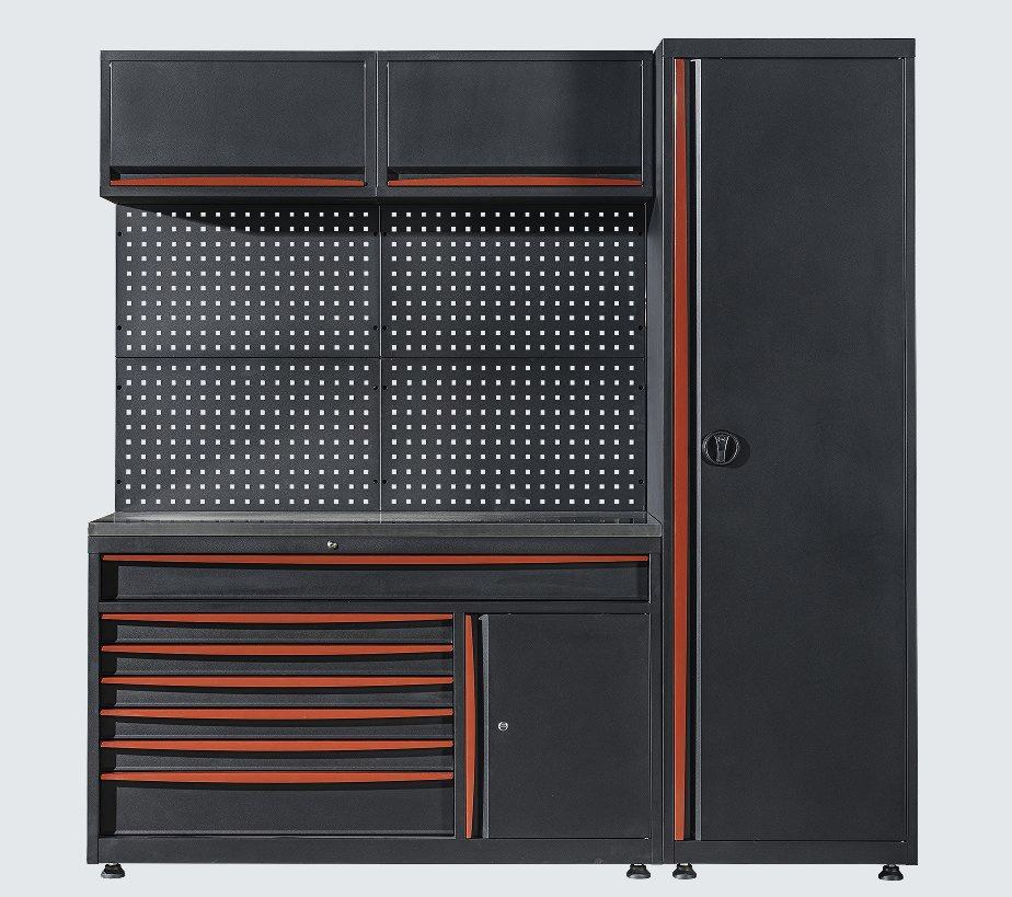 Mobile Drawer Workbench with Locking Casters (Workshop Use, DW-MobileX)