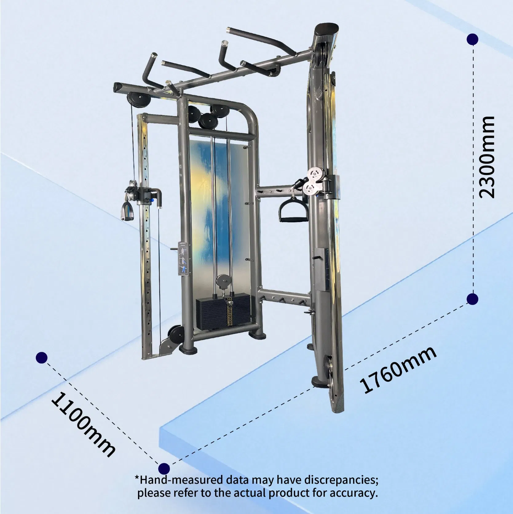 Functional Trainer for Strength Training Gym Equipment Sports Exercise Machine Strength Training Equipment Commercial Fitness Machine