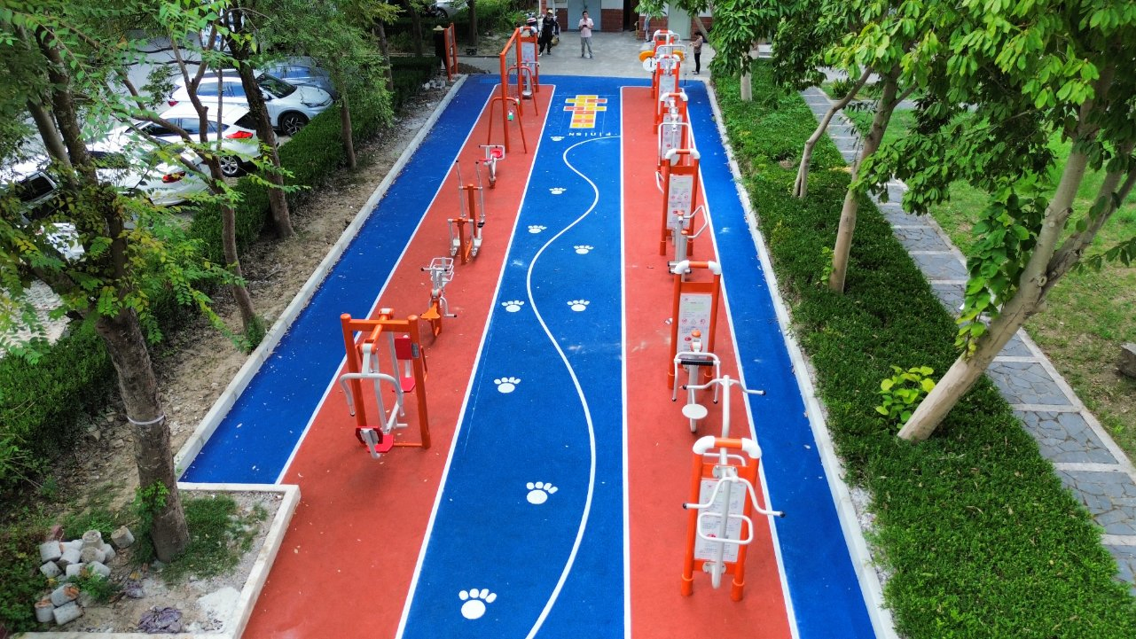 OEM/ODM Waist Twist Outdoor Fitness Equipment for Park Comminity School Sports Certer