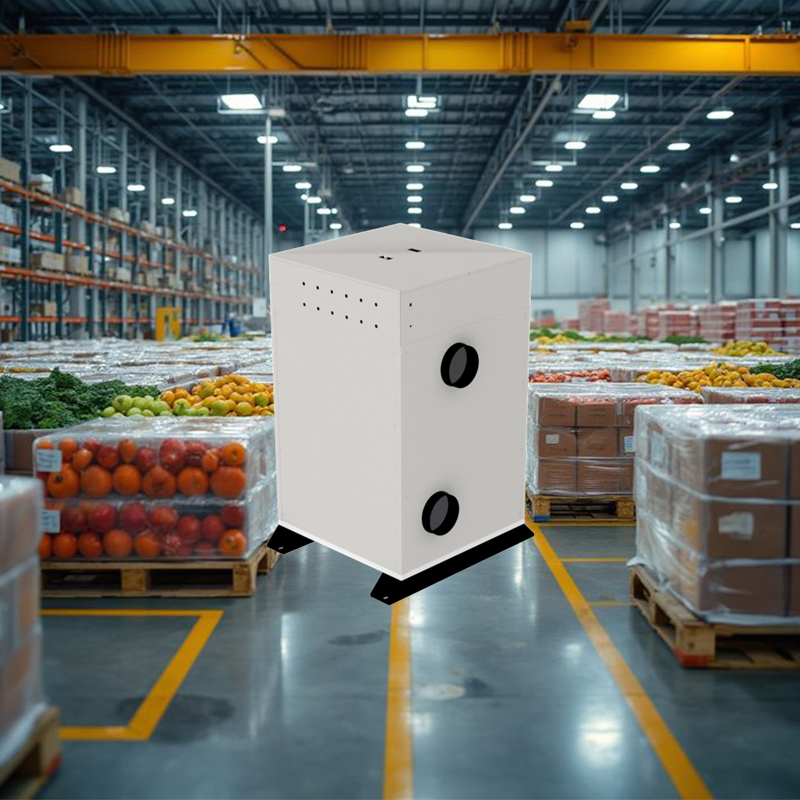 Smart Dehumidifying Defrost-Free Cold Storage Solution for Frostless Meat Processing Cold Rooms