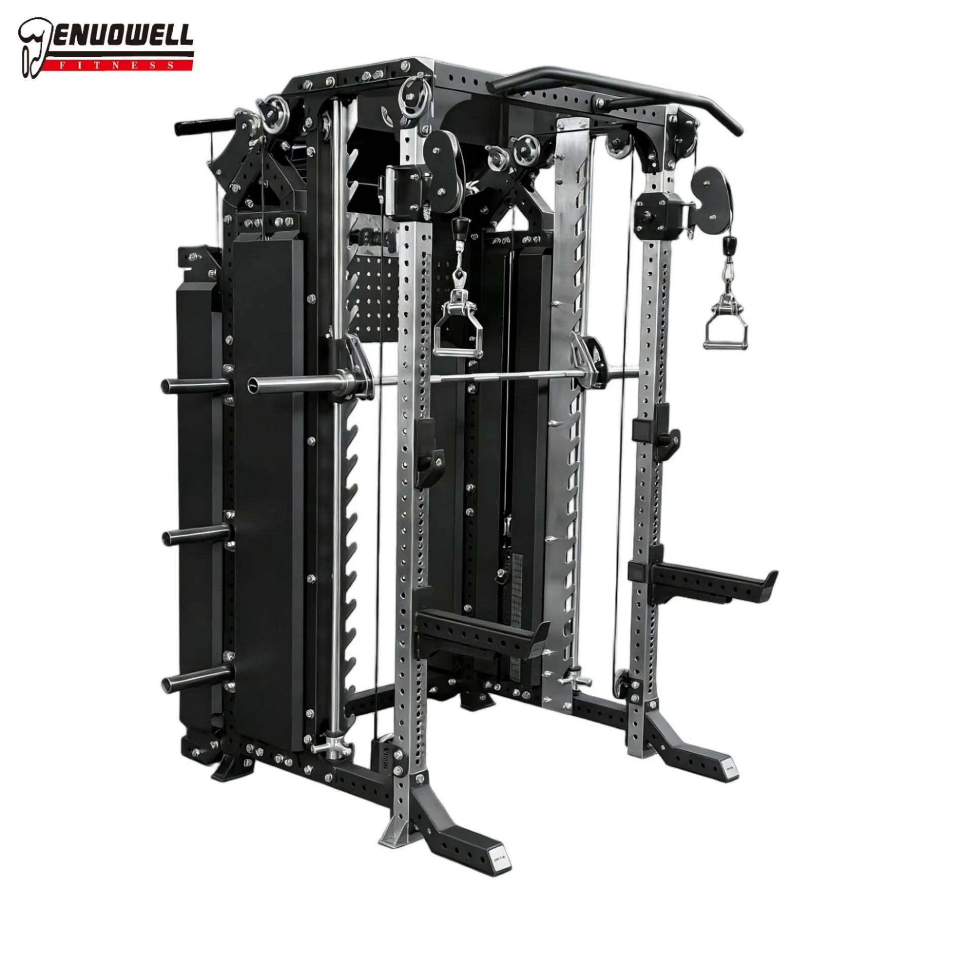 Industrial Strength Gym Rack for B2b Fitness Projects Supporting Functional Training