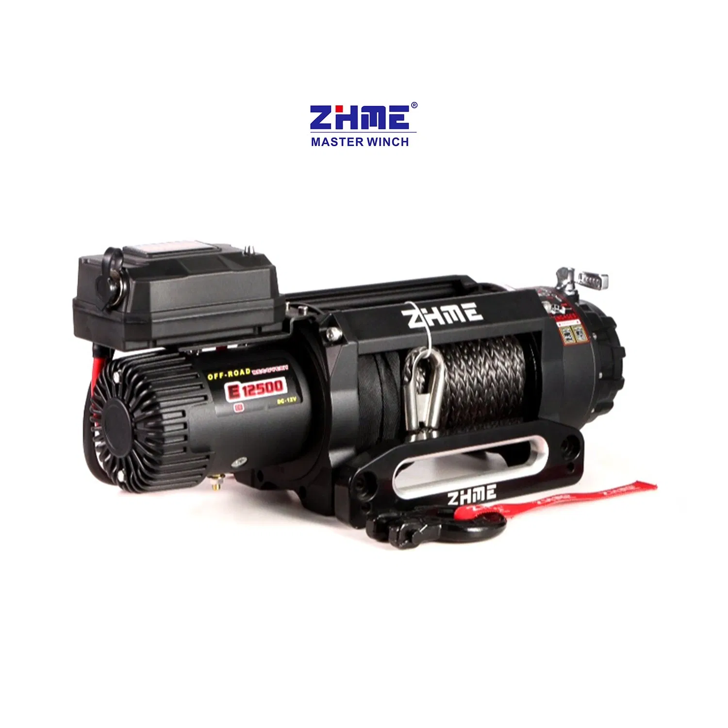12500lbs Electric Winch with IP68 Rating, Premium Offroad Winch for Truck Jeep Recovery