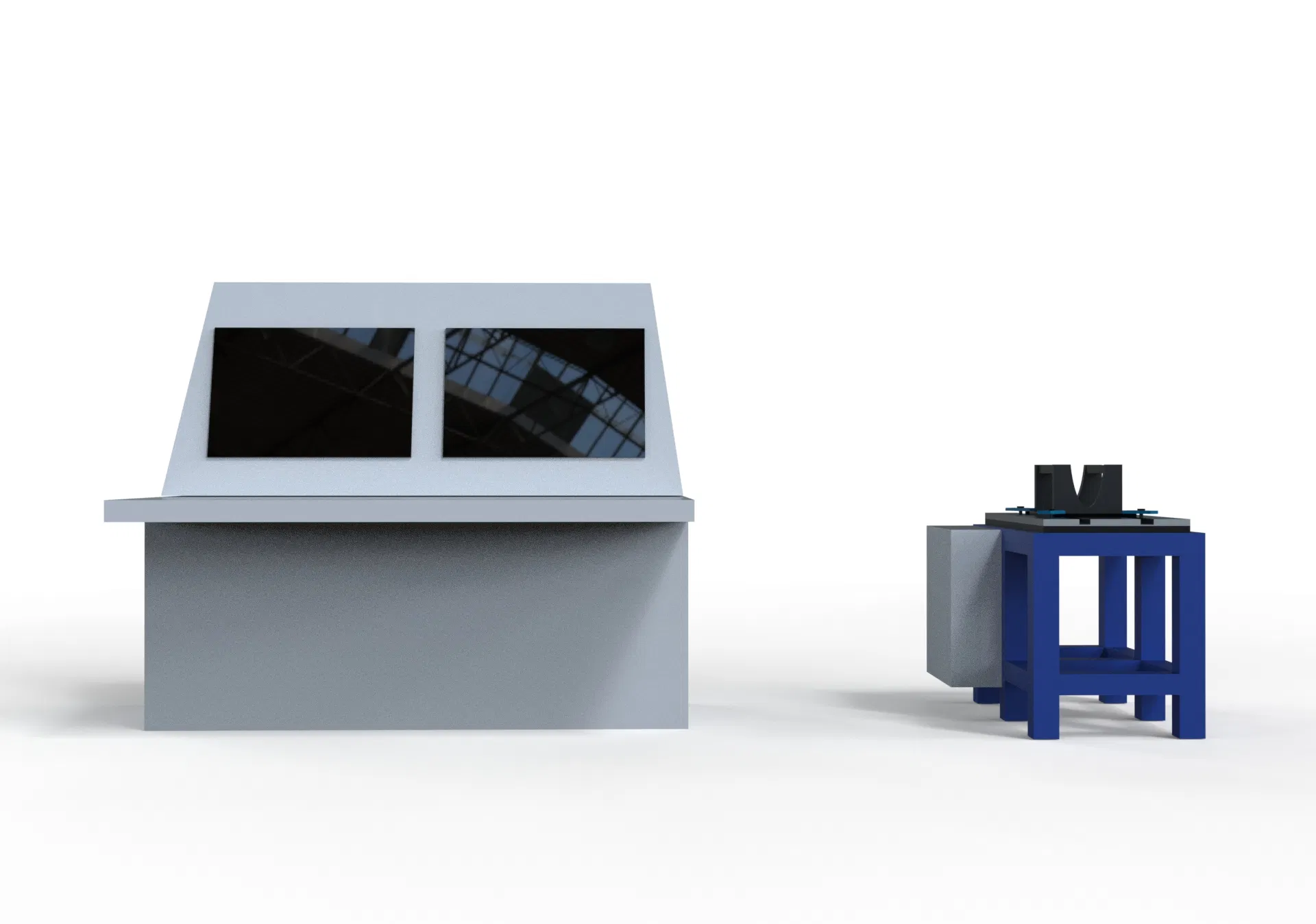 High-Strength Detachable Smart Turbojet Engine Performance Test Bench