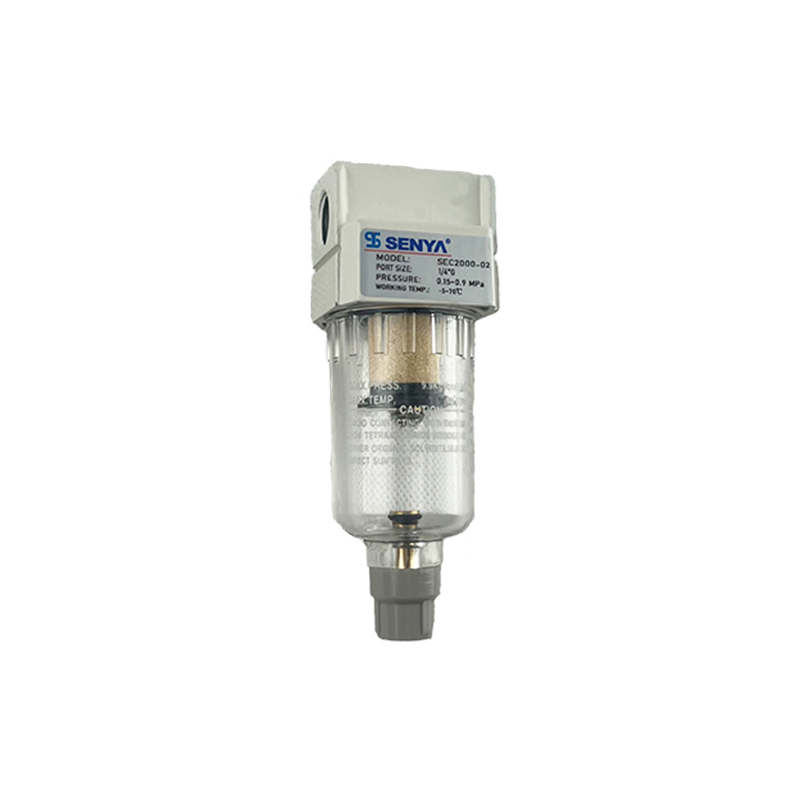 Senya Pneumatic Aluminum Air Treatment Units Ensure The Air Source Is Dry.