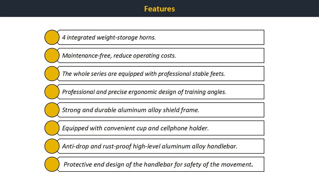 Fitness Equipment Detail