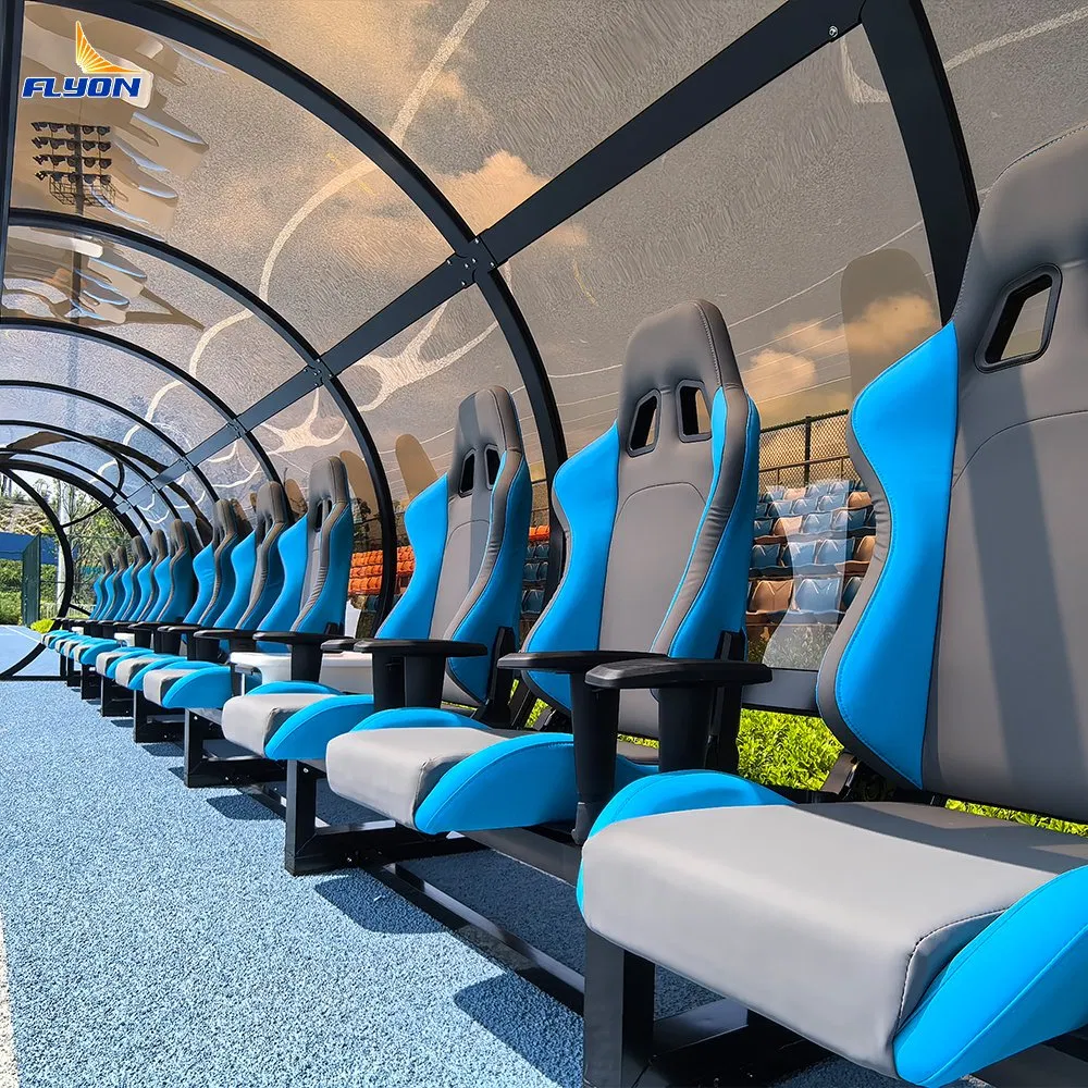 Portable Sheltered Bench for Sports Training and Match Sidelines