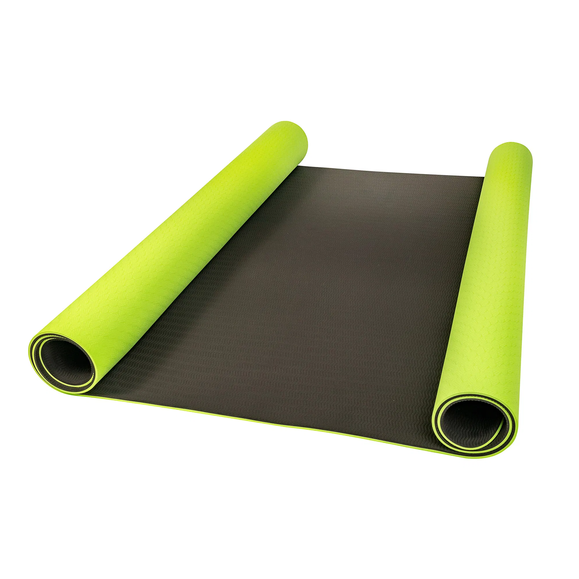 Skin Friendly and Eco Friendly Portable Exercise Fitness Anti Slip PVC Yoga Mat