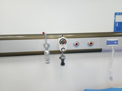 Horizontal Bed Head Panel Patient Bed Head Unit