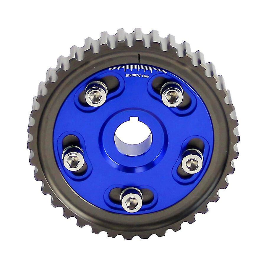 CNC Machined Billet Anodized Aluminum Adjustable Locking Cam Gear Pulley Timing Gears