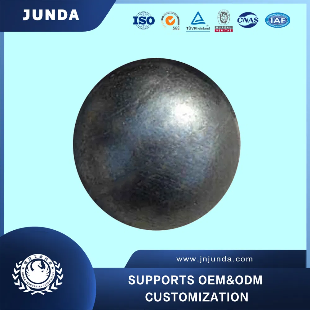 High Recovery Rate Energy Conservation Cr Element B2 B3 High Impact Toughness Forging Steel Ball Mill Ball Customized 60-65 HRC Black Forged Steel Ball
