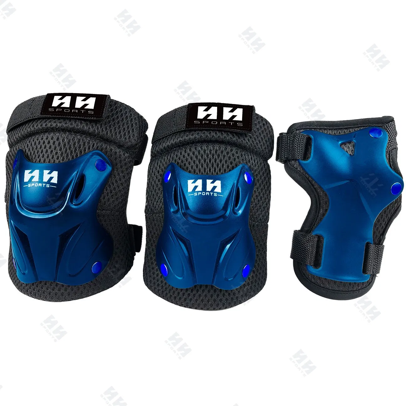 Adjustable Kids Adult Size Skating Protective Wrist Guard Elbow Knee Pads Protective Gear for Kids and Adult