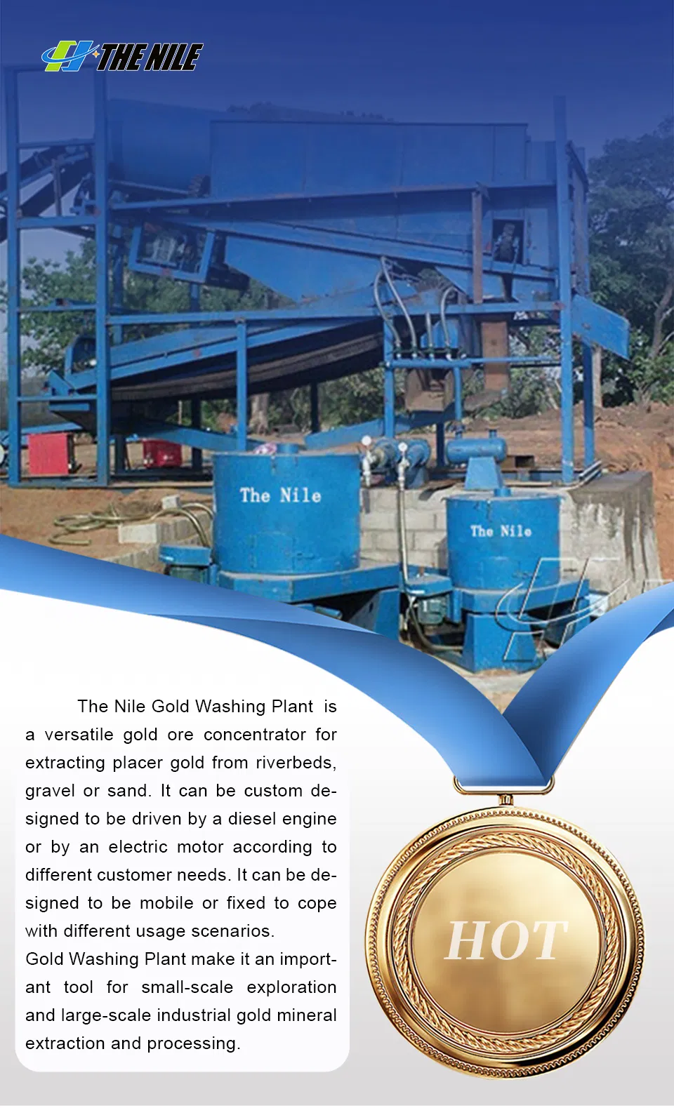 Gold Washing Plant Overview